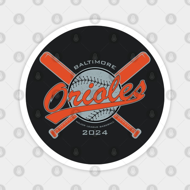 Orioles 24 Magnet by Nagorniak